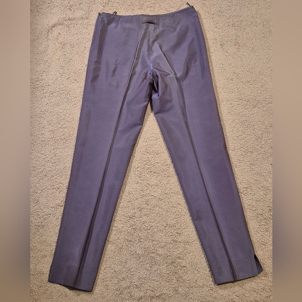 John Paul Gaultier Vintahe Lilac Purple Silky Dress Pants 10 - Picture 3 of 11
